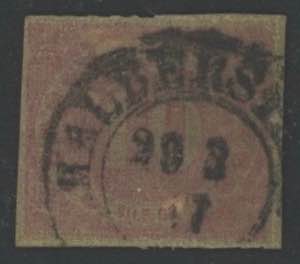 1866 - 10 s. rosa, n° 21, Mi n° 20 (150,00 ... 