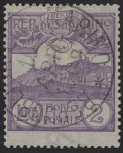 1903 - 2 lire Violetto, n° 44, ottimo, ... 