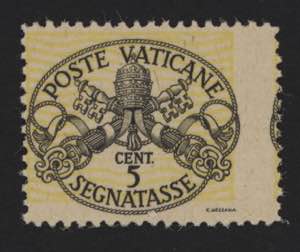 1945 - Righe strette 5 cent., Sx n° 7(gaa), ... 