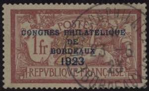 1923 - Bordeaux, n° 182, ottimo, con ... 