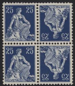 25 c. azzurro, n° 120 ( K1), in spl ... 