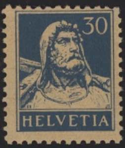 1924 - Guglielmo Tell 30 cent. azzurro, n° ... 
