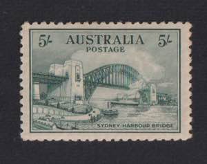1932 - Ponte di Sidney, n° 125, Gibbons n° ... 