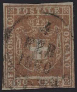 1860 - 80 cent. carnicino, n° 22, ottimo, ... 