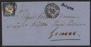 1863 - BOLOGNA-MILANO 2, punti 13 + lineare ... 