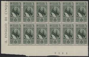 1932 - Garibaldi, PA n° 32/38, serie ... 