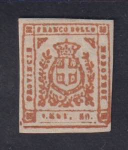 1859 - 80 centesimi , n° 18ee, ottimo, con ... 