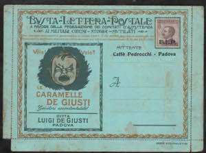 1922 - 50 cent. II tipo, BLP n° 10, ... 