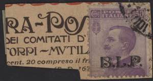 1922 - 50 cent. II tipo, BLP n° 10, ottimo, ... 