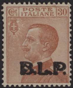 1923 - 30 cent. III tipo, BLP n° 17, ... 