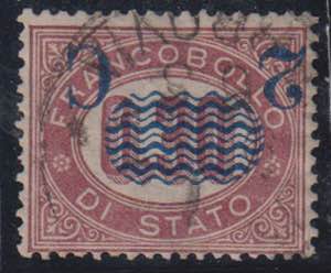 1878 - 2 C su 0,30, n° 32b, sovrastampa ... 