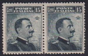 1911 - Michetti 15 cent. stampa ... 