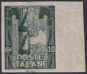 1923 - Marcia su Roma 10 cent., n° 141b, ... 