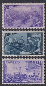1948 - Risorgimento, n° 580/91 + E, ... 