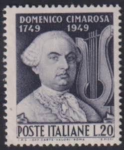 1949 - Cimarosa, n° 615, 100 esemplari con ... 