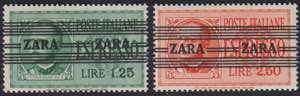 1943 - Sovrastampa rigata, n° 24/34 + Ex ... 