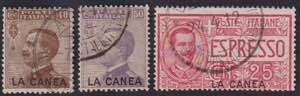 1905 - La Canea - Collezione completa con ... 