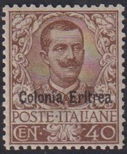 1903 - Floreale 40 cent. sovrastampato ... 