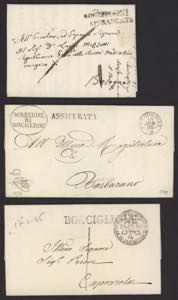 1831/1868 - RONCIGLIONE - Piccola collezione ... 