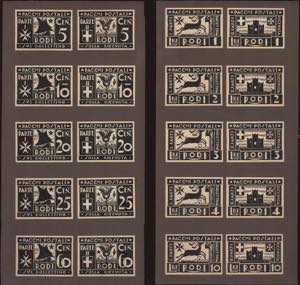 1934 - Pacchi Postali - Collezione Spanò, ... 