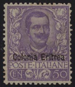1903 - Floreale 50 cent. centrato, n° 27, ... 