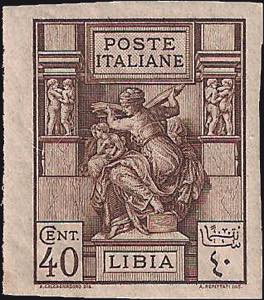 1924 - Sibilla 40 cent., n° 41b, ottimo, ... 