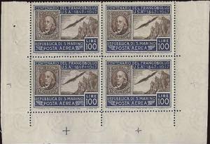 1947 - 100° del Francobollo Americano, n° ... 