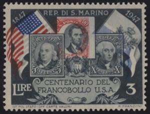 1947 - Americano 3 Lire, n° 331Ag, ... 