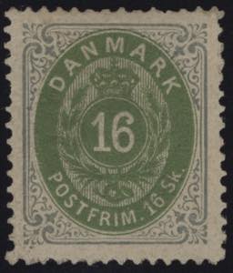 1870 - 16 s. grigio e verde, n° 20, buon ... 