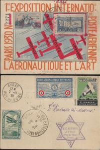 1930 - EIPA, PA n°, A6A, su cartolina ... 