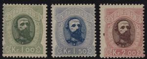 1878 - 1, 1,5 e 2 kr., n° 32/4, ... 