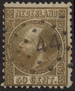 1867 - 50 cent. oro, n° 12, componente in ... 