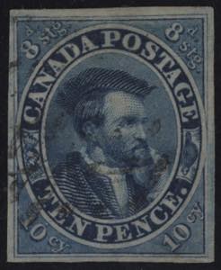 1852 - 6 pence azzurro, bright blue,  S.G. ... 