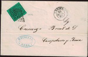 1869 - 2 cent. verde, n° 22, ottimo, di ... 