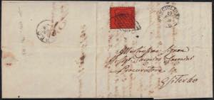 1868 - 10 cent. arancio vermiglio, n° 26, ... 