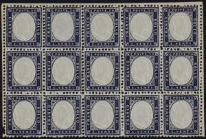 1862 - 20 cent. indaco, n° 2, splendido ... 