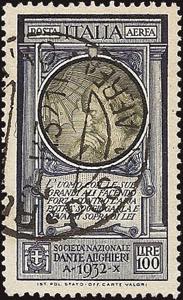 1932 - Dante 100 Lire, PA n° 41, ottimo, ... 
