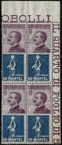 1924 - De Montel 50 cent., Pubb n° 12b, in ... 