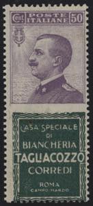 1924 - Tagliacozzo 50 cent., Pubb n° 17, ... 