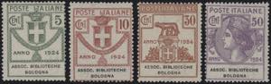 1924 - Assoc. Biblioteche Bologna, SS n° ... 