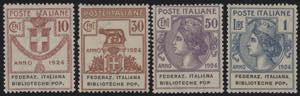1924 - Federaz. Italiana Biblioteche Pop., ... 