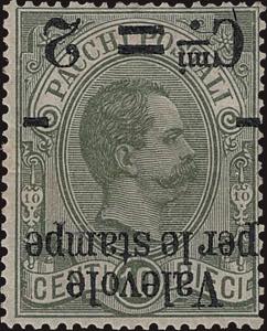 1890 - Valevole per Stampe 2 c.mi. su 10 ... 
