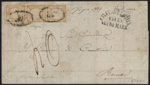 1861 - Province - 10 grana bistro, n° 22c, ... 