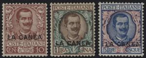 1905 - LA CANEA - Floreale, n° 3/13, ottima ... 