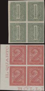 1874 - 1 e 2 centesimi.- Collezione Spanò, ... 