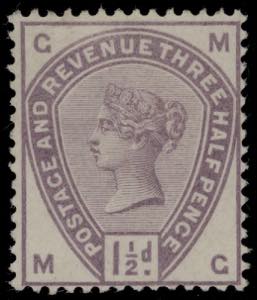 1883 - 1,5 d. violetto, n°77, ottimo, ... 