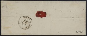 1851 - 5 cent. nero, n° 1, ... 
