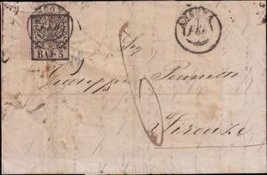 1852 - INCOMING MAIL - Lettera ... 
