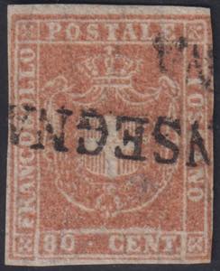 1860 - Governo Provvisorio, 80 cent. ... 