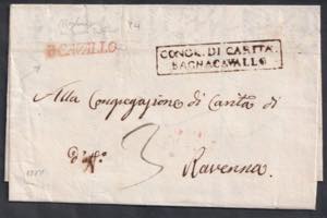 1817/1828 - 5 Prefilateliche dellEmilia ... 
